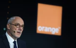 Stéphane Richard, PDG d'Orange, le 13 février 2020 à Paris
