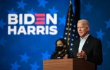 Joe Biden et Kamala Harris à Wilmington, dans le Delaware, le 5 novembre 2020