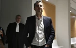 François Ruffin arrive au tribunal à Paris, le 28 novembre 2024
