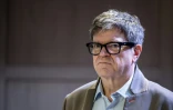 Le Français Yann LeCun, directeur scientifique pour l'IA chez Meta, le 23 janvier 2025 au Forum économique mondial de Davos, en Suisse
3
