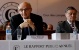 Didier Migaud lors de la présentation du rapport de la Cour des comptes le 8 février 2017 à Paris