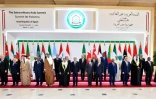 Photo de famille des dirigeants arabes réunis au Caire pour un sommet sur Gaza, le 4 mars 2025. Photo distribuée par la présidence égyptienne