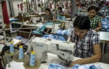 Dans une usine de confection de vêtements, à Rangoun, en Birmanie, le 1er novembre 2018