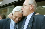 Roberto Canessa et Carlos Verginella le 10 octobre 2002, deux des survivants de l'accident dans les Andes en 1972