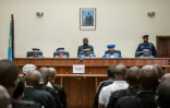 Les juges de la Cour constitutionnelle de la République démocratique du Congo (RDC), le 19 janvier 2019 à Kinshasa