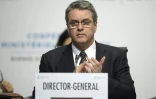 Le directeur général de l'OMC,  Roberto Azevedo, à Buenos Aires, Argentine, le 13 décembre 2017