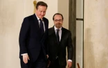 Francois Hollande et David Cameron, le 15 février 2016 à Paris