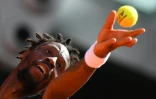 Le Français Gaël Monfils à Madrid le 9 mai 2019
