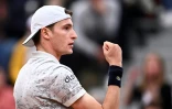 Le Français Ugo Humbert à Roland-Garros le 26 mai 2025 à Paris