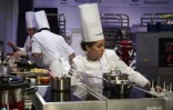 La Brésilienne Giovanna Grossiau concours du Bocuse d'or à Chassieu, en France, le 25 janvier 2017
