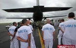 Un Transall de l'armée de l'air ,transportant des secours humains et matériels, a quitté La Réunion