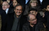 Michel Platini, ancien président de l'UEFA dans les tribunes du Parc des Princes lors de PSG-Nantes, le 23 décembre 2018