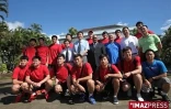 La délégation chinoise de handball reçue par le département