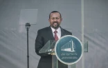 Le Premier ministre éthiopien Abiy Ahmed lors de sa prestation de serment à Addis Abeba le 4 octobre 2021