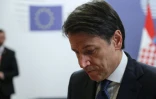 Le Premier ministre italien Giuseppe Conte, le 21 février 2020 à Bruxelles