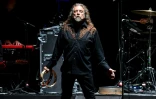 Le chanteur Robert Plant lors du Paleo Festival de Nyon le 25 juillet 2015