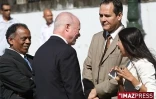 Visite de François Fillon à la Réunion
