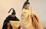 Le prince Hisahito du Japon (d) lors de sa cérémonie de passage à l'âge adulte, au palais impérial de Tokyo, le 6 septembre 2025
