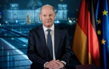 Dans son message de Nouvel An mardi, Olaf Scholz a assuré que seuls les citoyens allemands, et non "les propriétaires des réseaux sociaux", décideront du résultat du scrutin