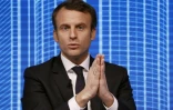 Le candidat à la présidentielle Emmanuel Macron, au Carrousel du Louvre à Paris, le 23 février 2017