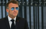Le président français Emmanuel Macron s'exprime lors de la première journée nationale de commémoration de la reconnaissance de l'innocence d'Alfred Dreyfus, officier juif injustement condamné pour haute trahison à fin du 19e siècle, le 12 juillet 2026 à Paris