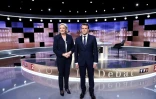 Photo d'archive prise le 3 mai 2017, avant le débat d'entre-deux tour entre Marine Le Pen et Emmanuel Macron