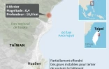 Séisme à Taïwan