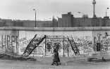 Le Mur de Berlin vu du côté ouest le 29 avril 1984