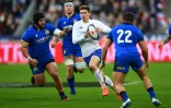 L'ouvreur Matthieu Jalibert lors d'un match du Six nations contre l'Ialie, le 9 février 2020 au Stade de France