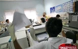 Le laboratoire de biologie du CHD de Bellepierre (Saint-Denis)