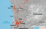 Incendies en Espagne et au Portugal