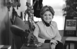 Gloria Allred pose dans son bureau à Los Angeles le 8 février 2018