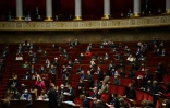 Jean Castex lors d'une session de questions au gouvernement à l'Assemblée nationale, à Paris le 4 janvier 2022