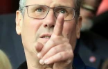 Keir Starmer, le leader du Parti travailliste britannique, lors d'un match de l'Euro-2022 féminin à Sheffield, le 26 juillet 2022
