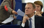 Le président du Conseil européen, Donald Tusk, le 27 octobre 2015 à Strasbourg