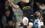 Steeve Barry, centre rochelais, le 8 octobre 2016 au stade Marcel-Deflandre face à Toulon