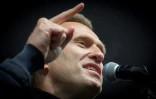 L'opposant Alexei Navalny, lors d'une manifestation à Moscou, le 29 septembre 2019