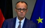 Le chancelier allemand Friedrich Merz s'exprime lors d'une conférence de presse à la Chancellerie à Berlin, le 29 janvier 2026