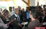 Mercredi 19 août 2009 Accueil des 672 nouveaux professeurs par le recteur de l'Académie de La Réunion, Mostafa Fourar (photo: Thomas Vitry)