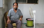Un réfugié du Sri Lanka à Anibare sur l'île de Nauru dans le Pacifique, le 2 septembre 2018