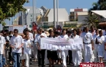 Samedi 22 août 2009 

Marche blanche à Saint-Pierre en mémoire d'Élodie Boudia, 19 ans, assassinée par son ex-compagnon le jeudi 30 juillet à la Petite Île