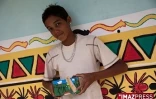 Une quinzaine de jeunes du petit village d'Ilet à Bourse ont construit chacun un sténopé, un appareil photo rudimentaire