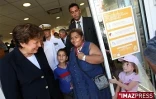 Samedi 29 aout 2009 

Roselyne Bachelot  ministre de la Sante et Marie-Luce Penchard, Secretaire d'Etat a l'Outremer en visite à l'Etang-Salé