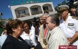 Samedi 29 aout 2009 

Roselyne Bachelot  ministre de la Sante et Marie-Luce Penchard, Secretaire d'Etat a l'Outremer en visite à l'Etang-Salé