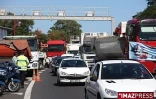 Lundi 31 août 2009

Barrage routier sur la RN1