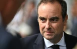 Le Premier ministre français, Sébastien Lecornu, arrive à Mérignac, en périphérie de Bordeaux, en Gironde, le 17 août 2026