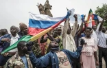 Manifestation contre l'influence française au Mali, le 27 mai 2021 à Bamako