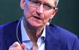 Tim Cook, le patron d'Apple, le 19 octobre 2015 à Laguna Beach, en Californie