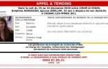 L'appel à témoins concernant la disparition de Delphine Jubillar lancé le 21 décembre 2020 par la gendarmerie nationale
