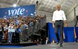 Barack Obama à Tucson, Arizona, le 18 octobre 2024